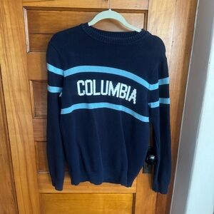 Columbia Men's Dark Blue Crewneck Sweater